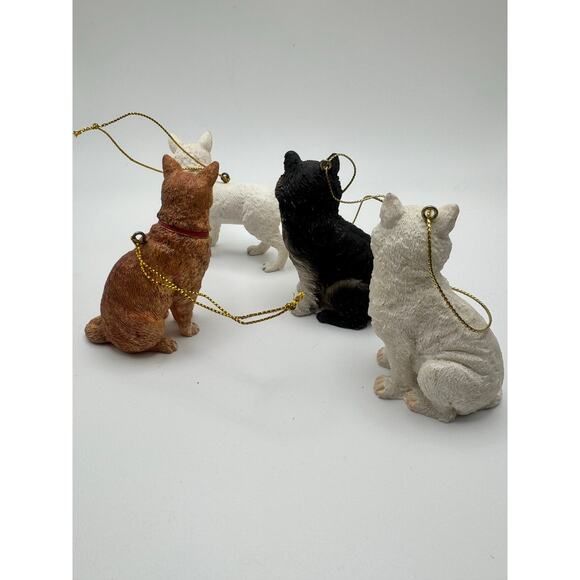 Lot of 4 Different cats Christmas Ornament - Picture 3 of 3